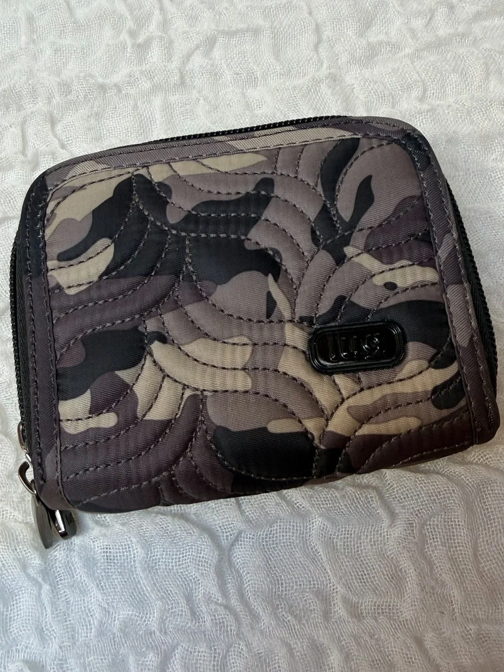 Lug Splits Compact RFID Wallet Camo